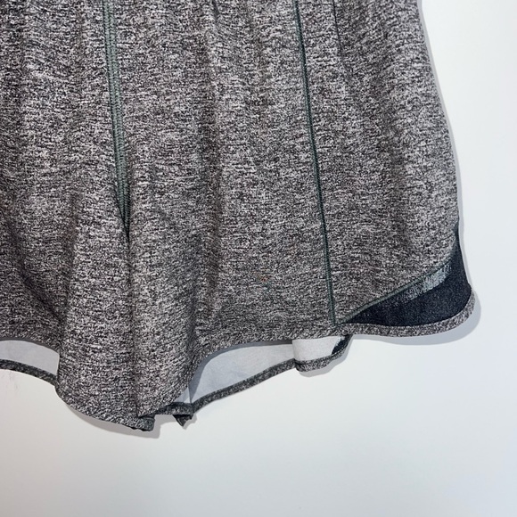 LULULEMON GREY AND BLACK SHORTS SIZE 6 - Picture 6 of 10